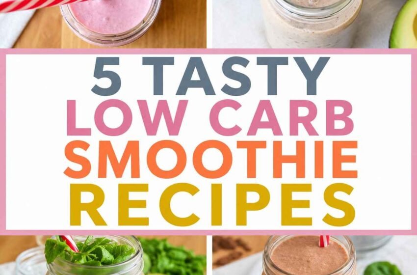 low carb smoothie recipe